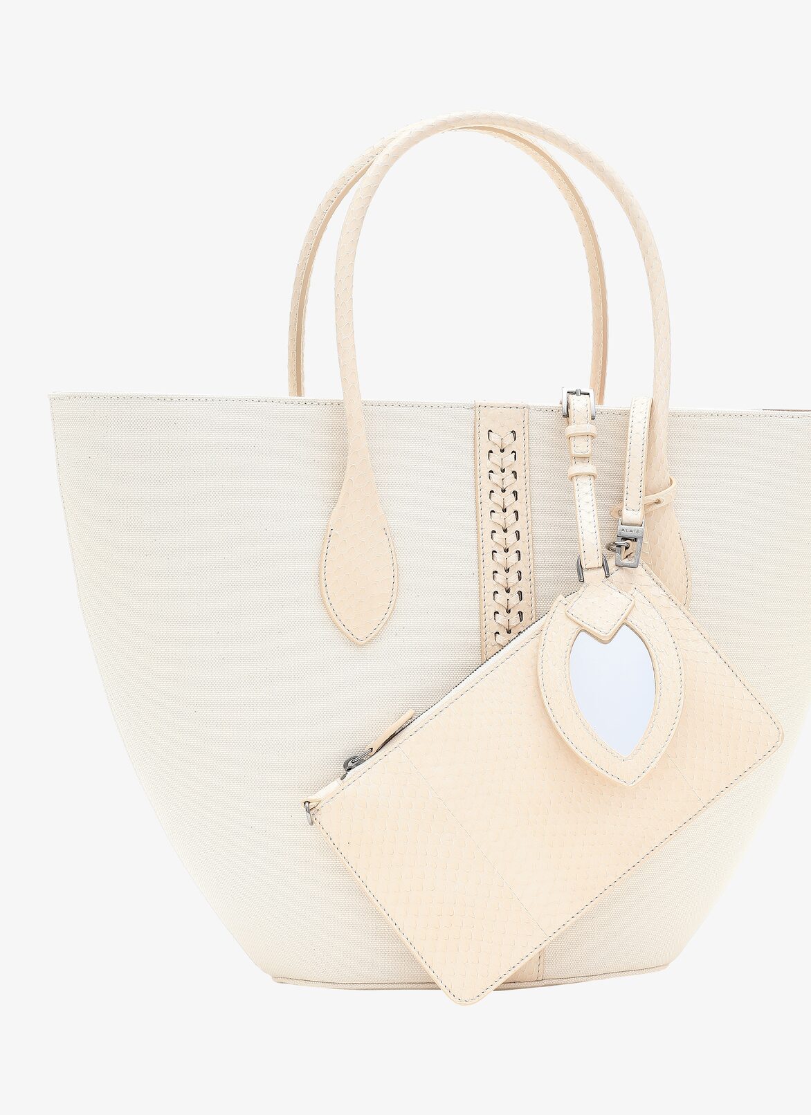 Latifa 20 Handbag ALAÏA IVORY LATIFA 20 HANDBAG